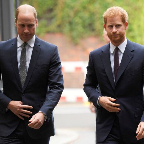 Auftritt zeigt, die Distanz zwischen Prinz Harry und Prinz William  größer geworden ist