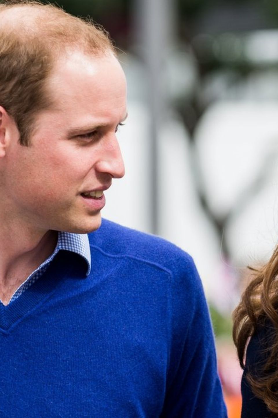 Prinz William und Prinzessin Kate bei einem Termin.