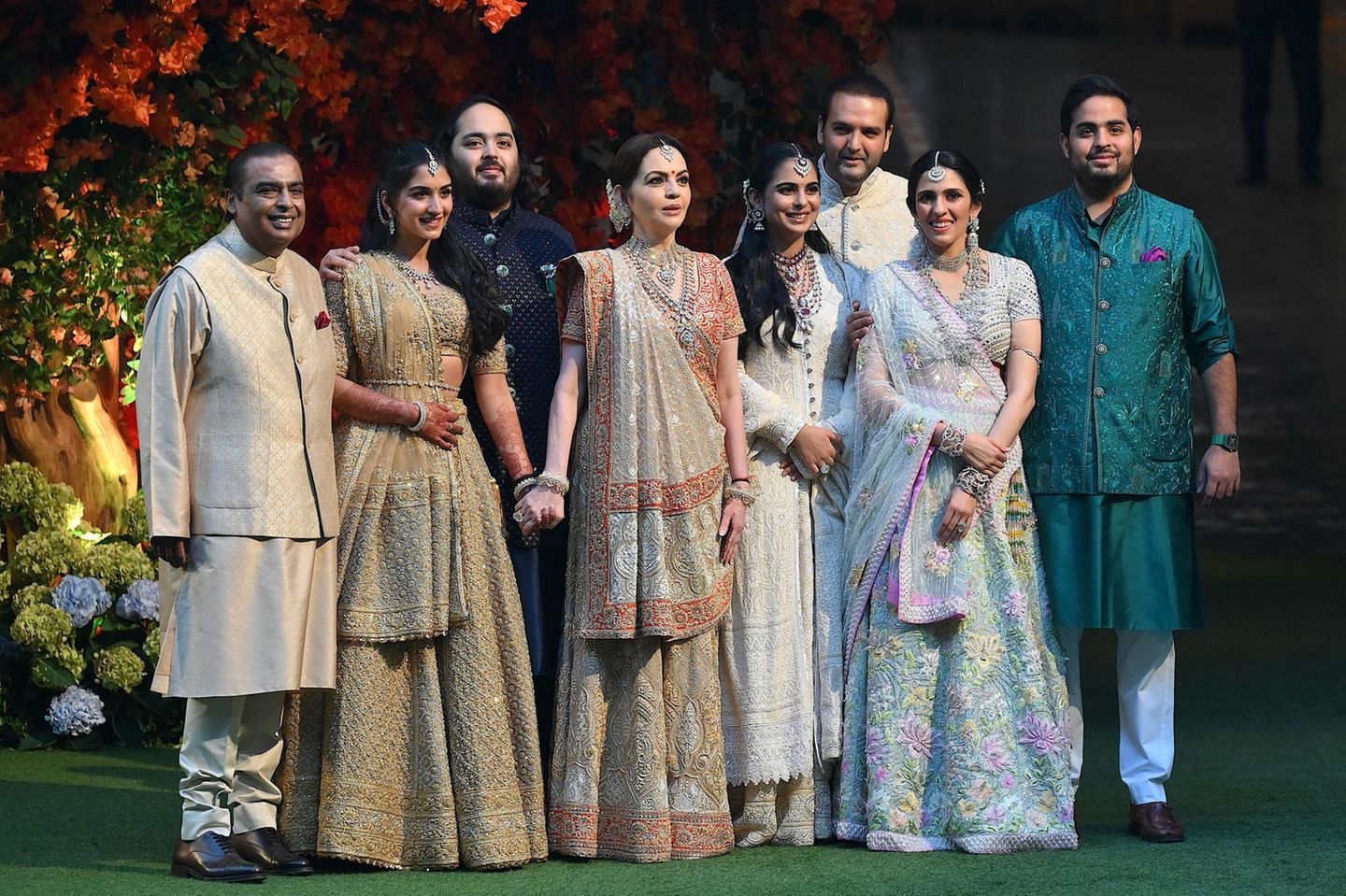 Mukesh Ambani und seine Familie zählen zu den reichsten Menschen der Welt.