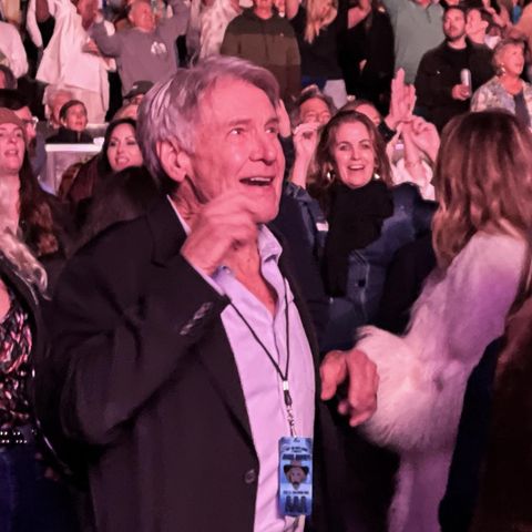 Stars auf Konzerten: Harrison Ford