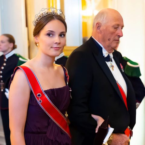 Prinzessin Ingrid Alexandra und König Harald