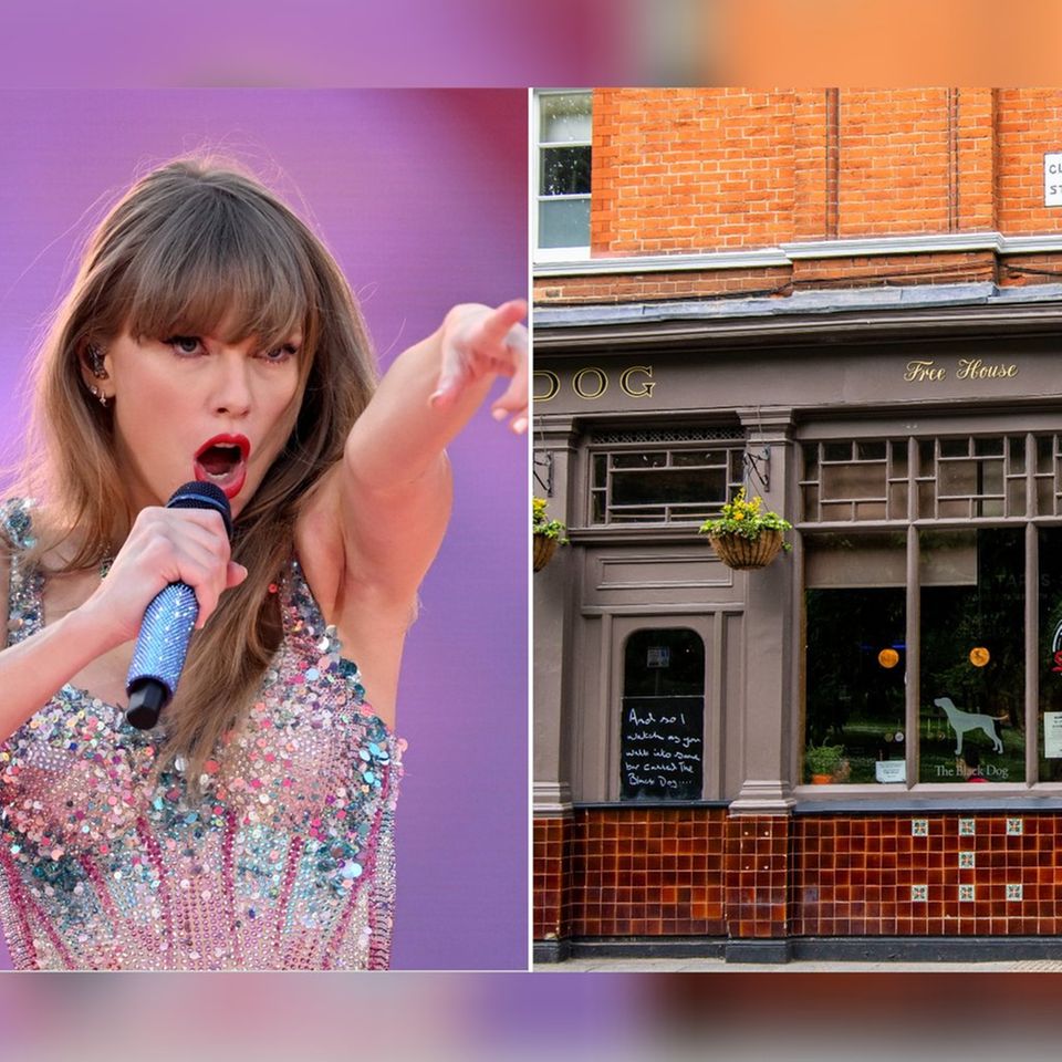 Ein kleiner Pub in London wird derzeit von Taylor Swifts Fans überströmt.