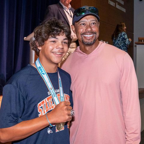 Tiger Woods: Sohn Charlie tritt in seine Fußstapfen