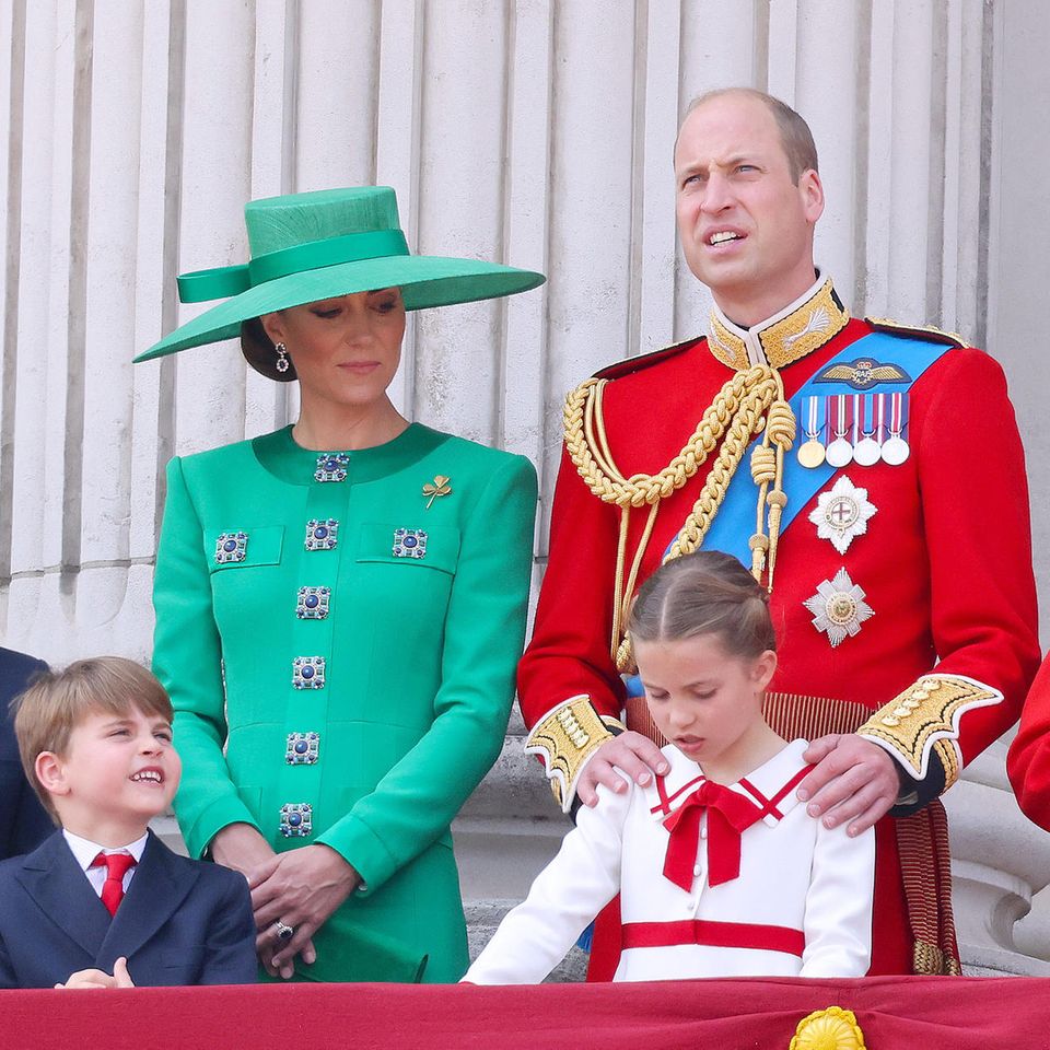 Prinz George, Prinz Louis, Catherine, Princess of Wales, Prinz William und Prinzessin Charlotte
