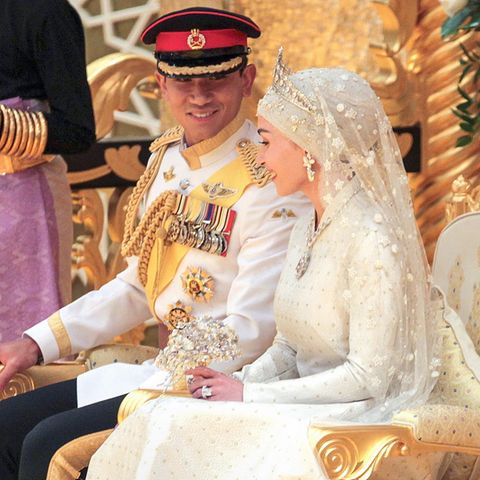 Prinz Mateen von Brunei und Prinzessin Anisha von Brunei