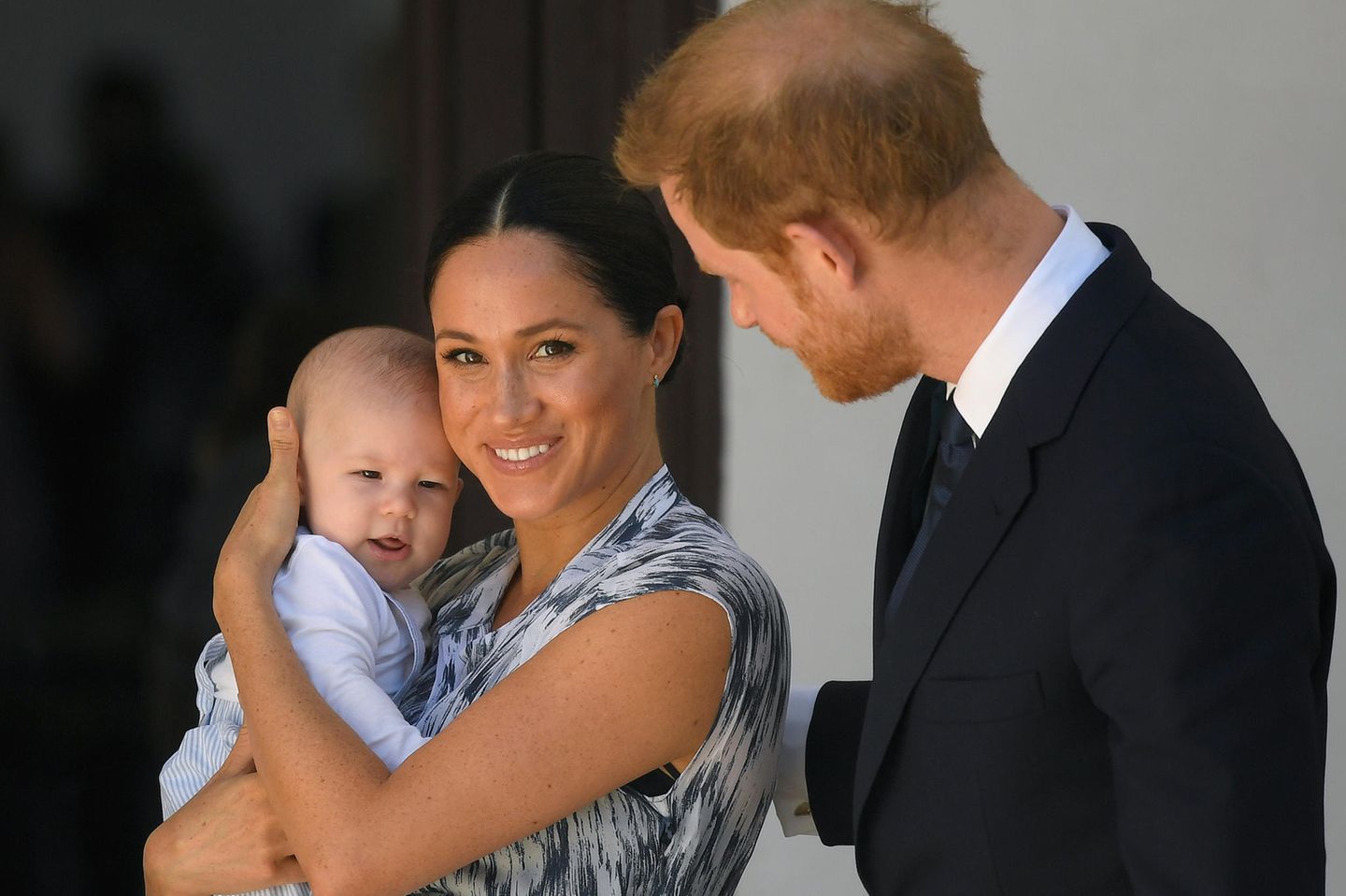 Herzogin Meghan und Prinz Harry mit Sohn Archie