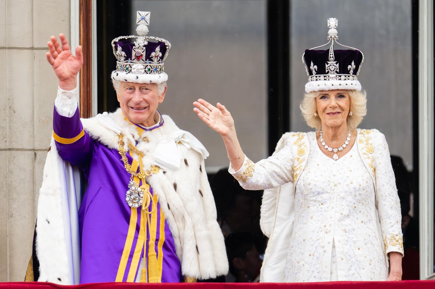 König Charles III. und Königin Camilla