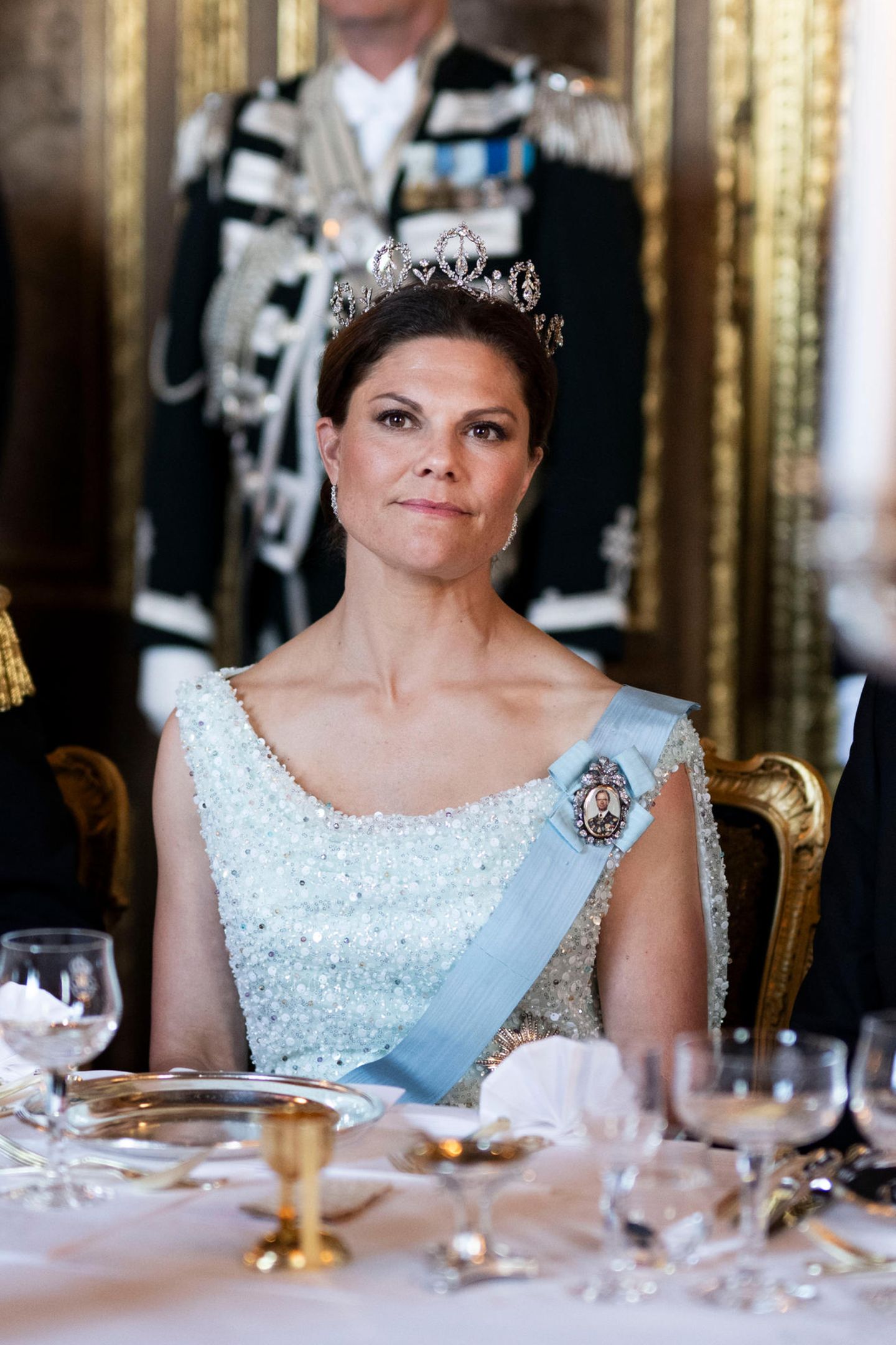 Staatsbankett in Schweden: Die funkelnden Diademe von Sofia, Mary und ...