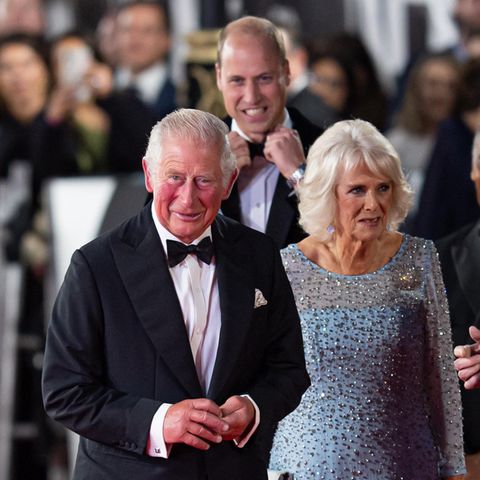 König Charles, Prinz William und Königin Camilla
