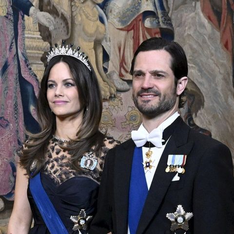 Hingucker: Prinz Carl Philip und seine Frau Prinzessin Sofia sind zu wichtigen Repräsentanten des Königshauses geworden und ge