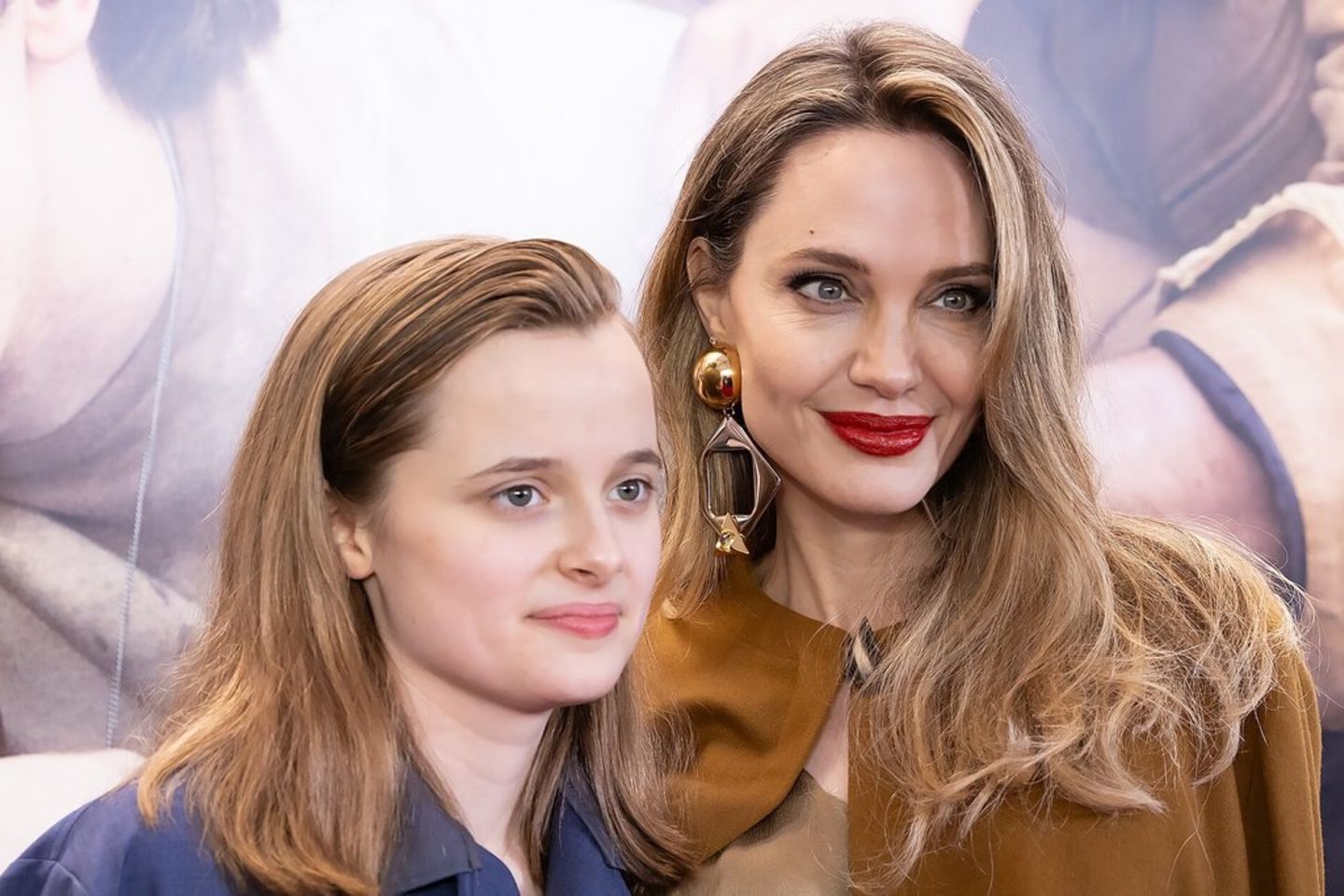Vivienne und Angelina Jolie arbeiteten zusammen an "The Outsiders".