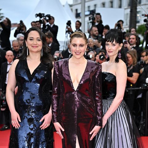 Lily Gladstone, Greta Gerwig und Eva Green (v.l.n.r.) sind Teil der Cannes-Jury.