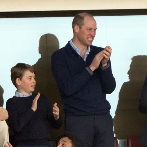 Prinz William ist ein regelmäßiger Stadionbesucher und bringt auch gerne seinen Sohn Prinz George mit.