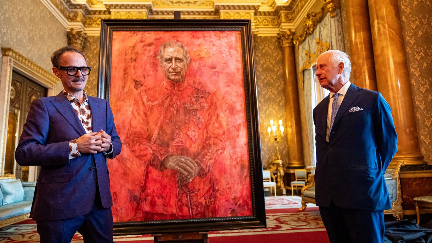 König Charles Sein erstes Porträt ruft spezielle Reaktionen hervor