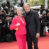 Partner-Style im Anzug: Hanne Jacobsen und Mads Mikkelsen geben in Pink und Schwarz ein lässig-elegantes Red-Carpet-Paar ab.