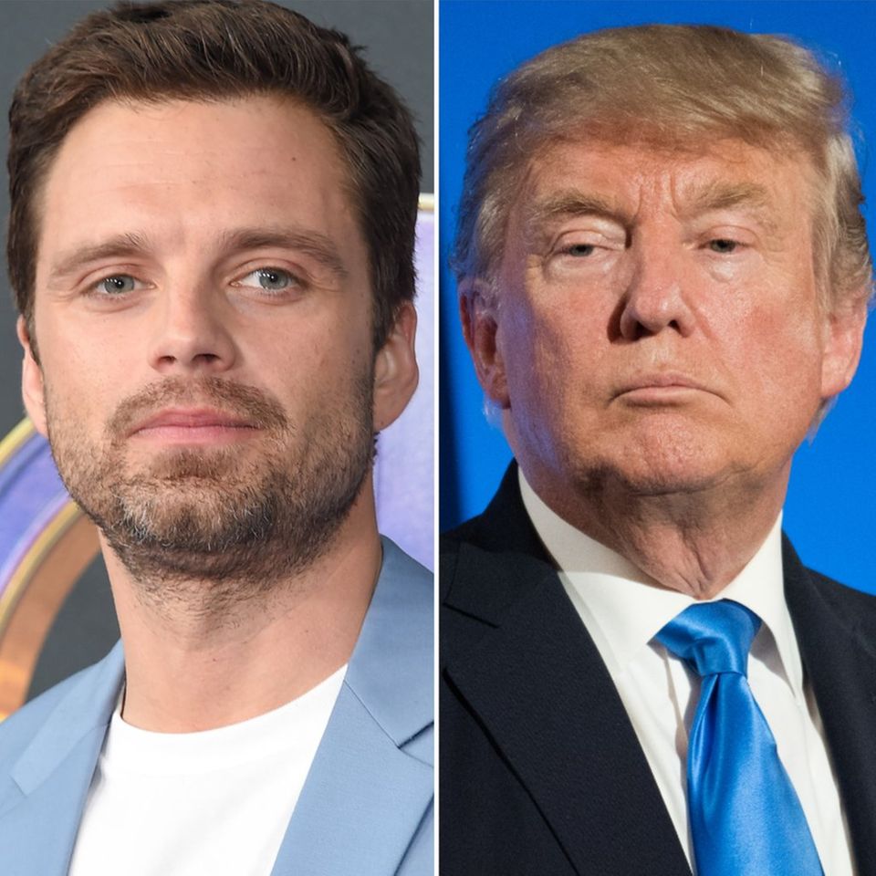 "Captain America"-Star Sebastian Stan hat sich für "The Apprentice" in den jungen Donald Trump verwandelt.
