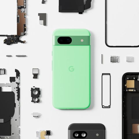 Google führt beim Pixel 8a die Farbe "Aloe" neu in seinem Smartphone-Line-up ein.