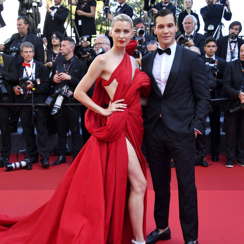Lena Gercke und Wincent Weiss in Cannes.