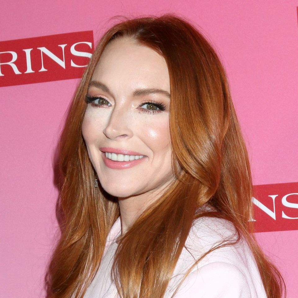 Lindsay Lohan scheint als Mama endlich angekommen zu sein.