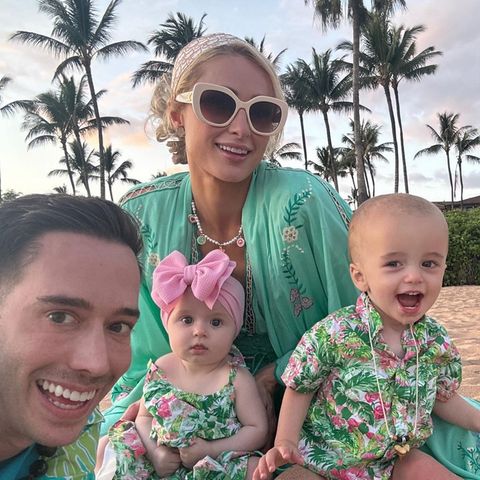 Paris Hilton und Familie