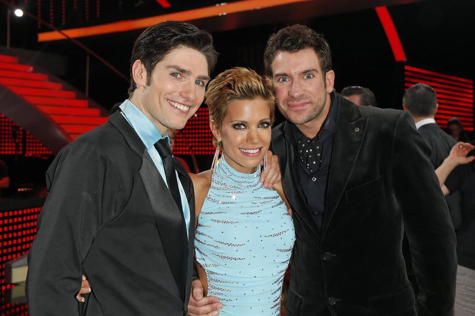 Christian Polanc, Sylvie Meis und Christian Bärens (†) bei "Let's Dance" 2010.