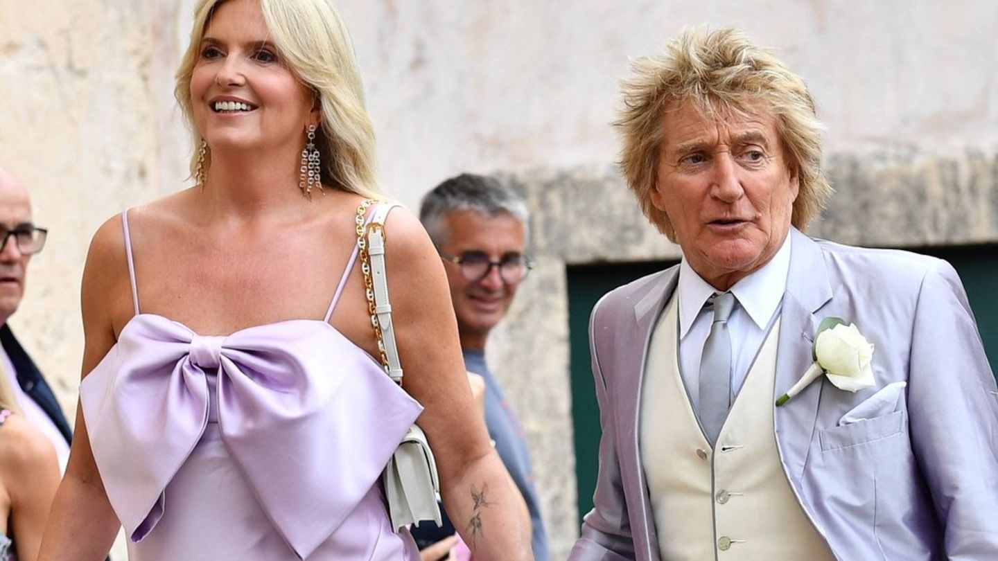 Rod Stewart: Sein Sohn Liam hat in Kroatien geheiratet