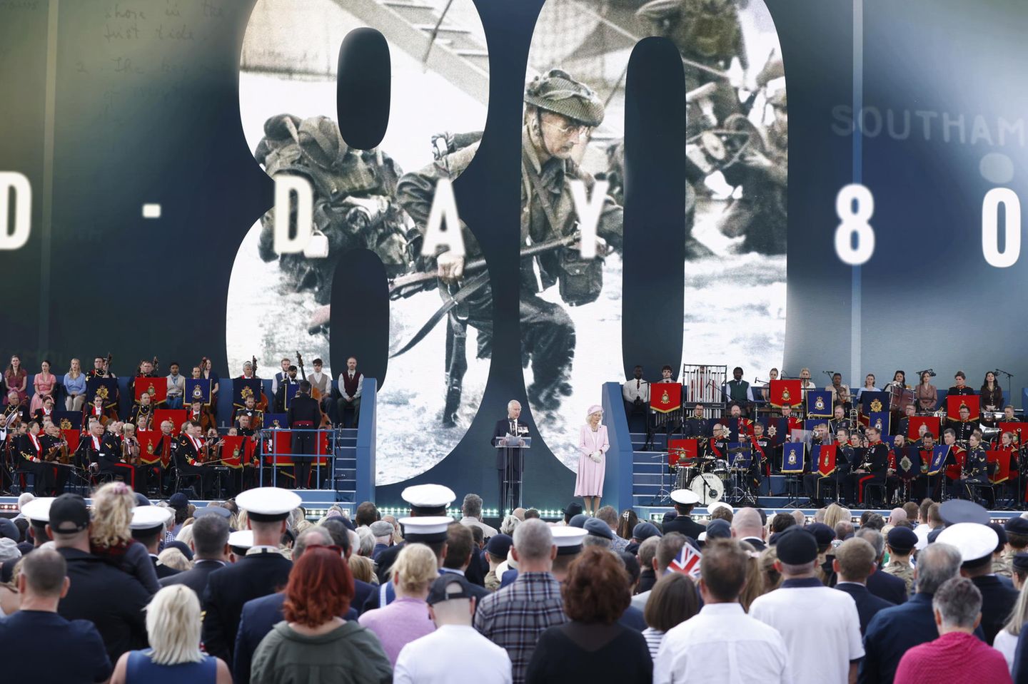 König Charles, Prinz William + Co.: Royales Zusammentreffen zum D-Day ...