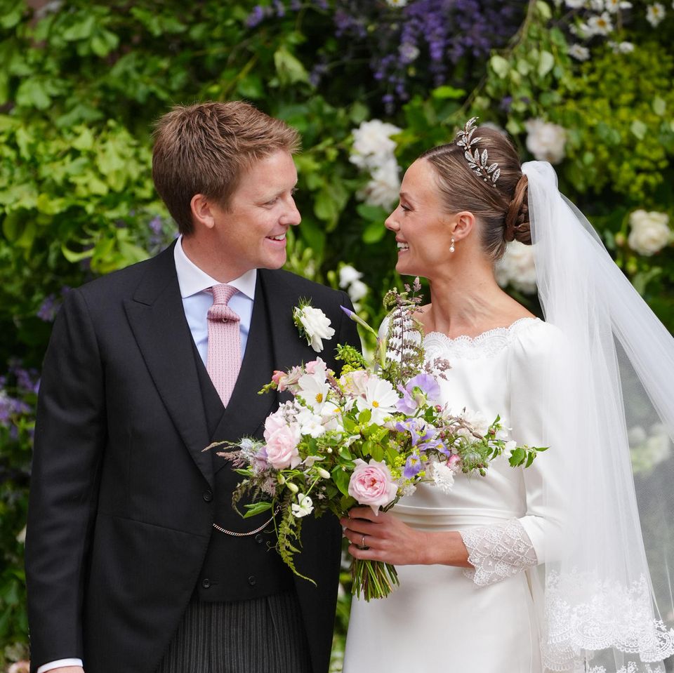 Hugh Grosvenor, 7th Duke of Westminster and his wife Olivia, Duchess of Westminster