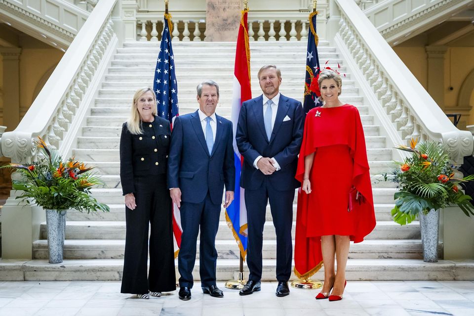 Queen Maxima's charisma is a special area. 