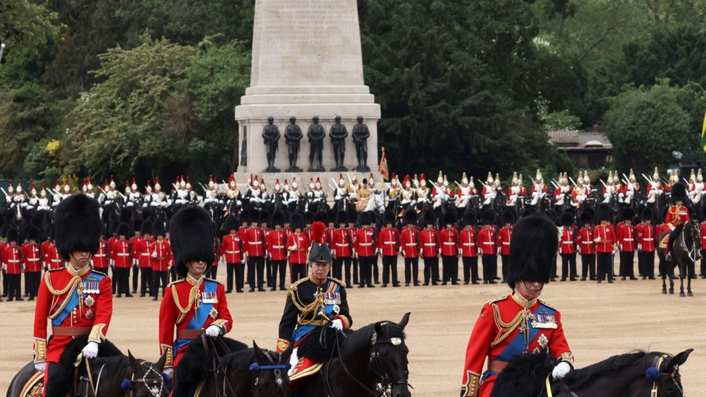 Geburtstagsparade für König Charles III.: So läuft Trooping the Colour