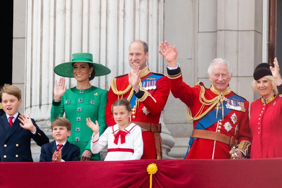 In 2023, Prince William was still standing next to King Charles. 