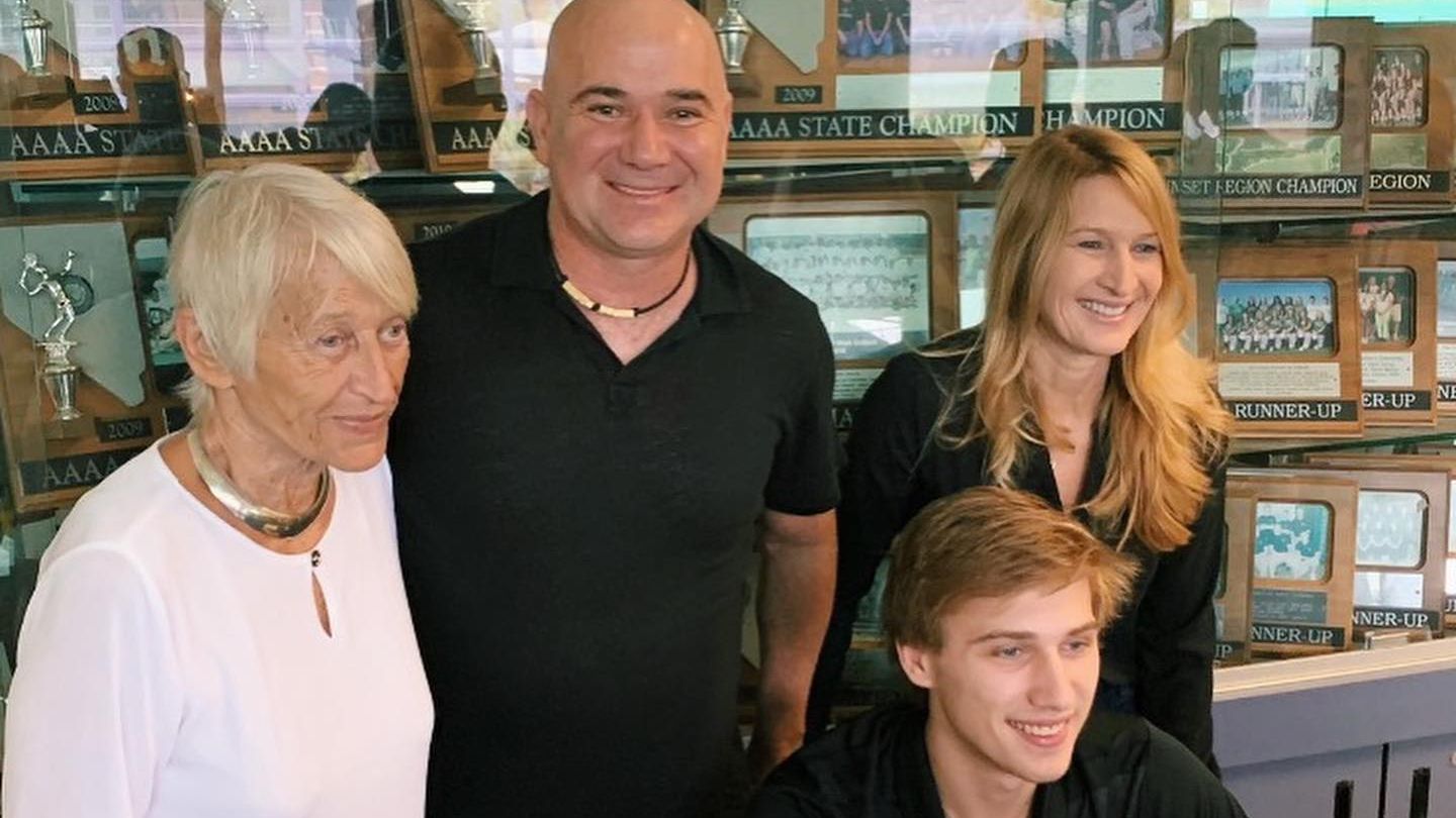 Steffi Graf + Andre Agassi: Sohn Jaden Agassi feiert große Premiere