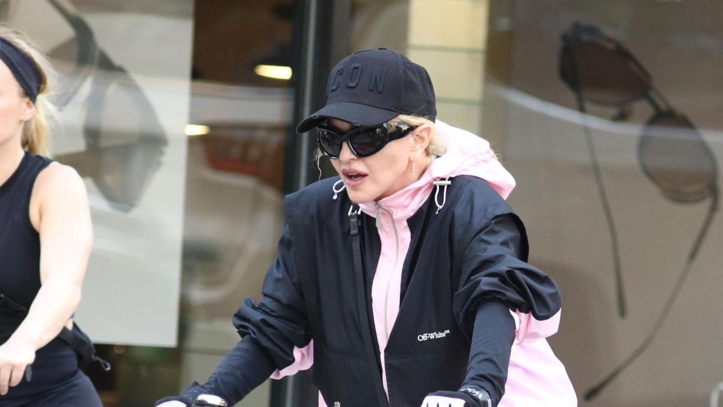 Fitness: Madonna schwingt sich lieber aufs Rad