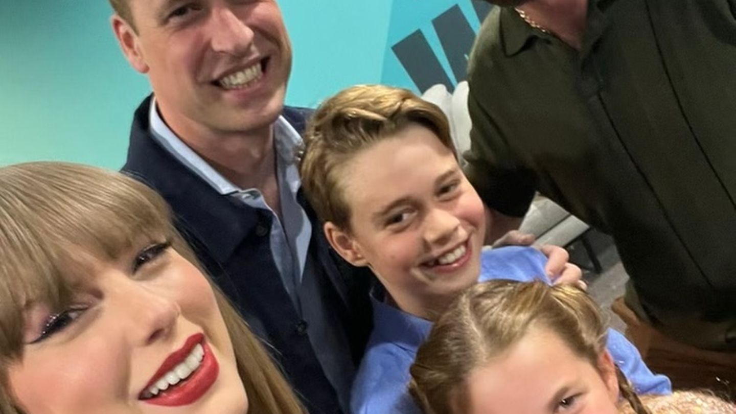 Prominente Fans: Prinz William und seine Kids bekennen sich als Swifties