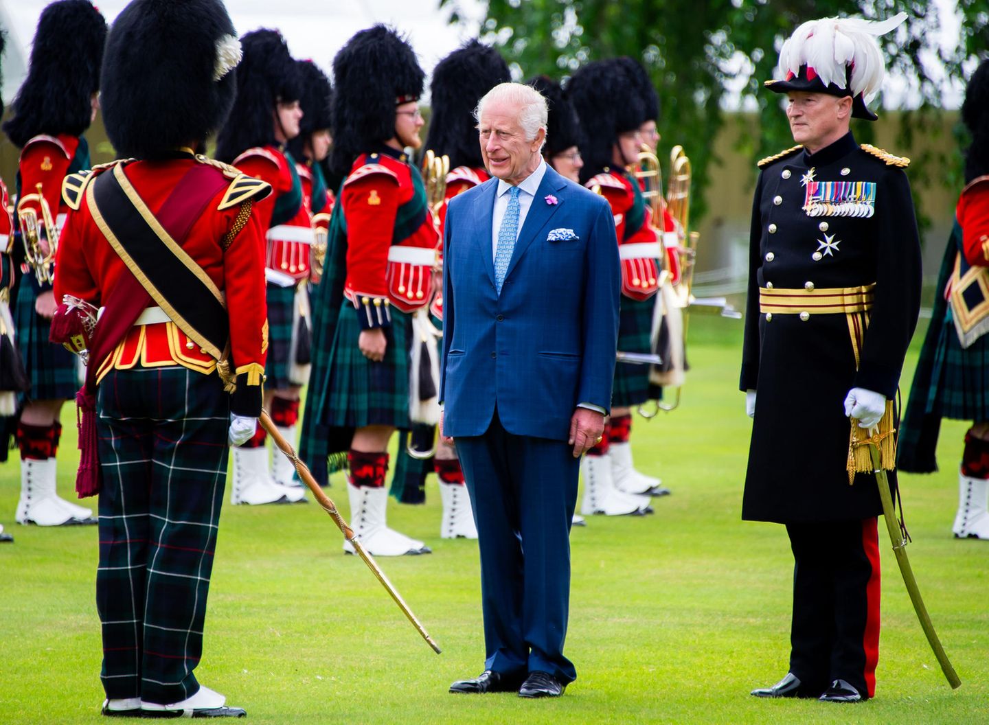 Holyrood Week 2024 Die schönsten Fotos der britischen Royals aus