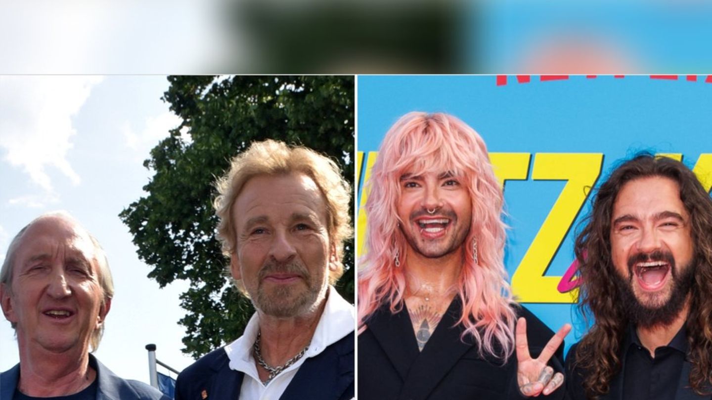 Thomas Gottschalk und Mike Krüger: Sie tadeln Arbeitseifer der Kaulitz-Twins