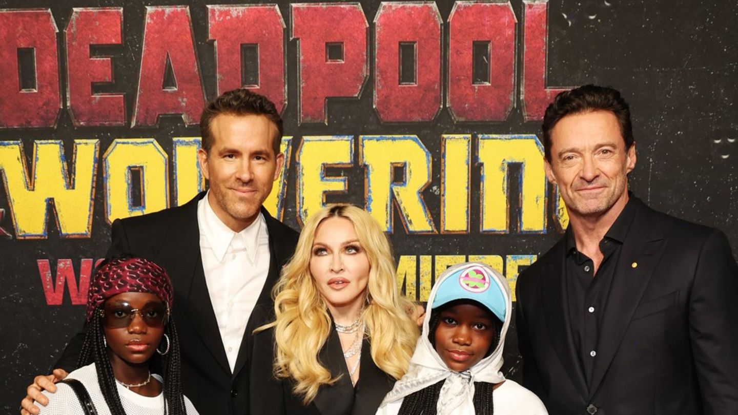 "Deadpool & Wolverine": Madonna und Töchter bei Filmpremiere