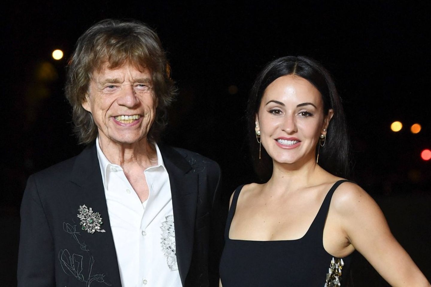 Mick Jagger und Melanie Hamrick: Strahlender Auftritt bei Olympia-Party ...