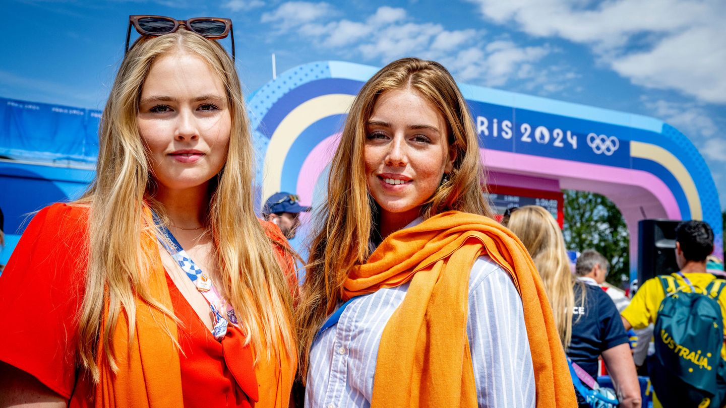 Alexia und Amalia der Niederlande: Bei den olympischen Spielen sind sie an Lässigkeit nicht zu übertreffen!