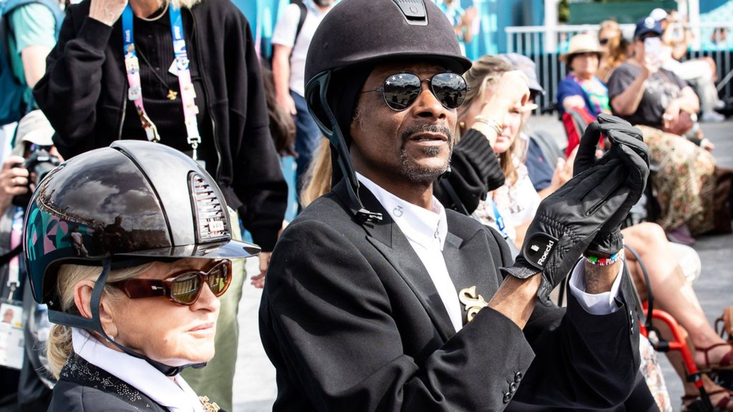 Snoop Dogg bei den Olympischen Spielen: Rapper erscheint zur Dressur in Reitmontur