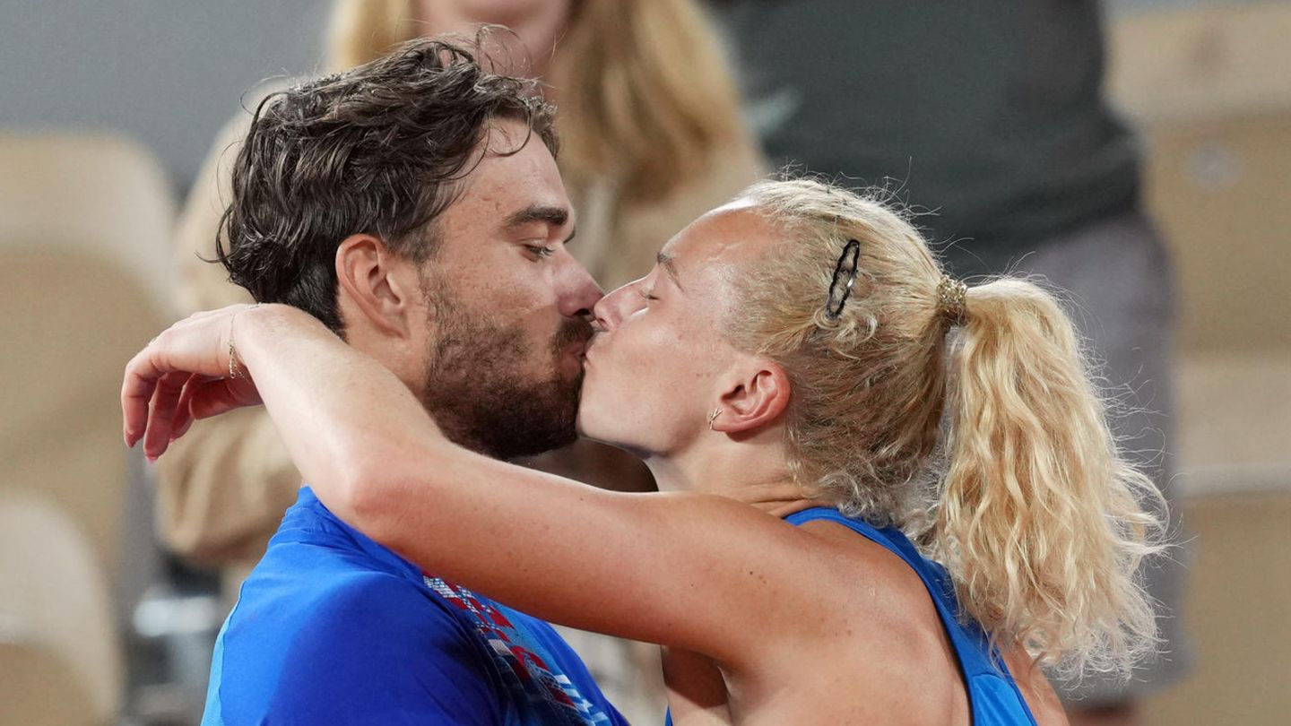 Katerina Siniakova + Tomas Machac: Liebescomeback? Innige Olympia-Szenen lassen Fans hoffen