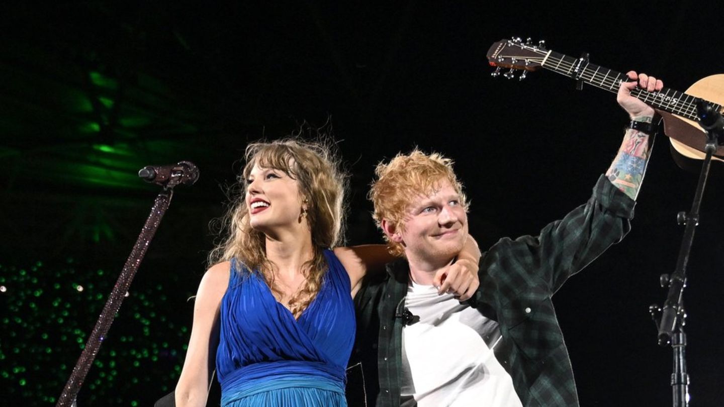 Erstes Konzert nach Terrorgefahr: Taylor Swift holt Ed Sheeran auf die Bühne