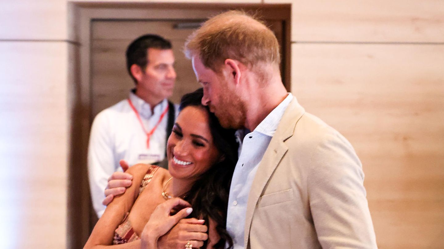 Prinz Harry + Herzogin Meghan: Verliebt in Kolumbien! Keine Spur von Krisenstimmung