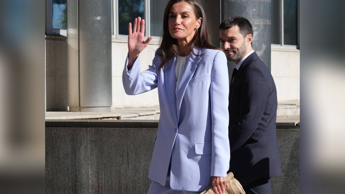 Königin Letizia von Spanien: Eleganter Auftritt in Lila