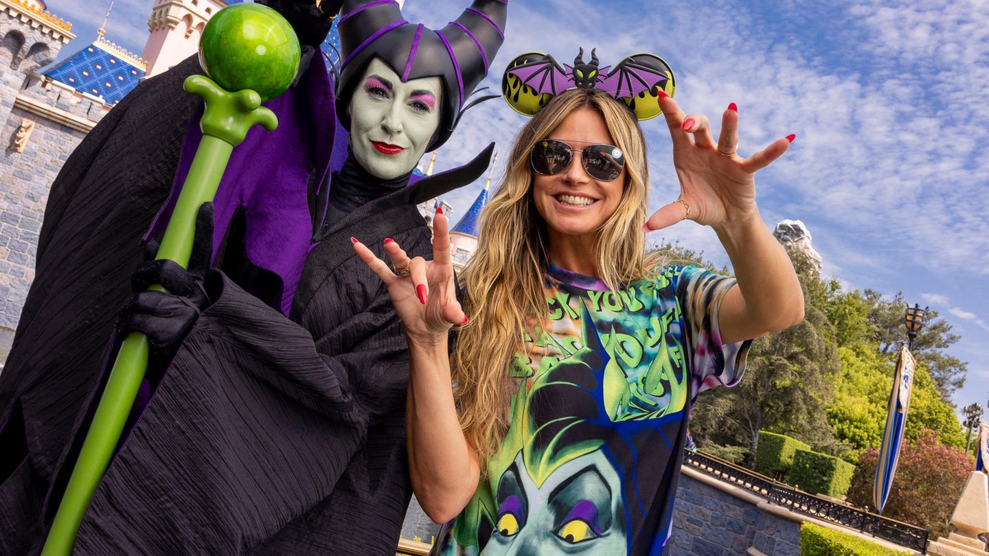 Disneyland und Co.: Hier bringt sie sich schon mal in Halloween-Stimmung