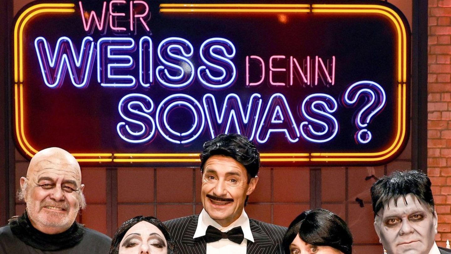 "Wer weiß denn sowas?": Halloween-Special mit der Addams Family