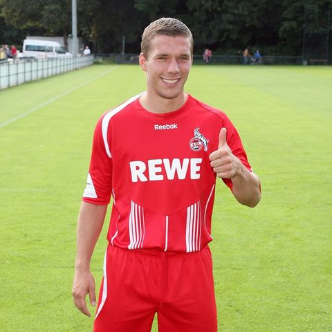 Viele Jahre ein gewohntes Bild: Lukas Podolski im Trikot des 1. FC Köln.