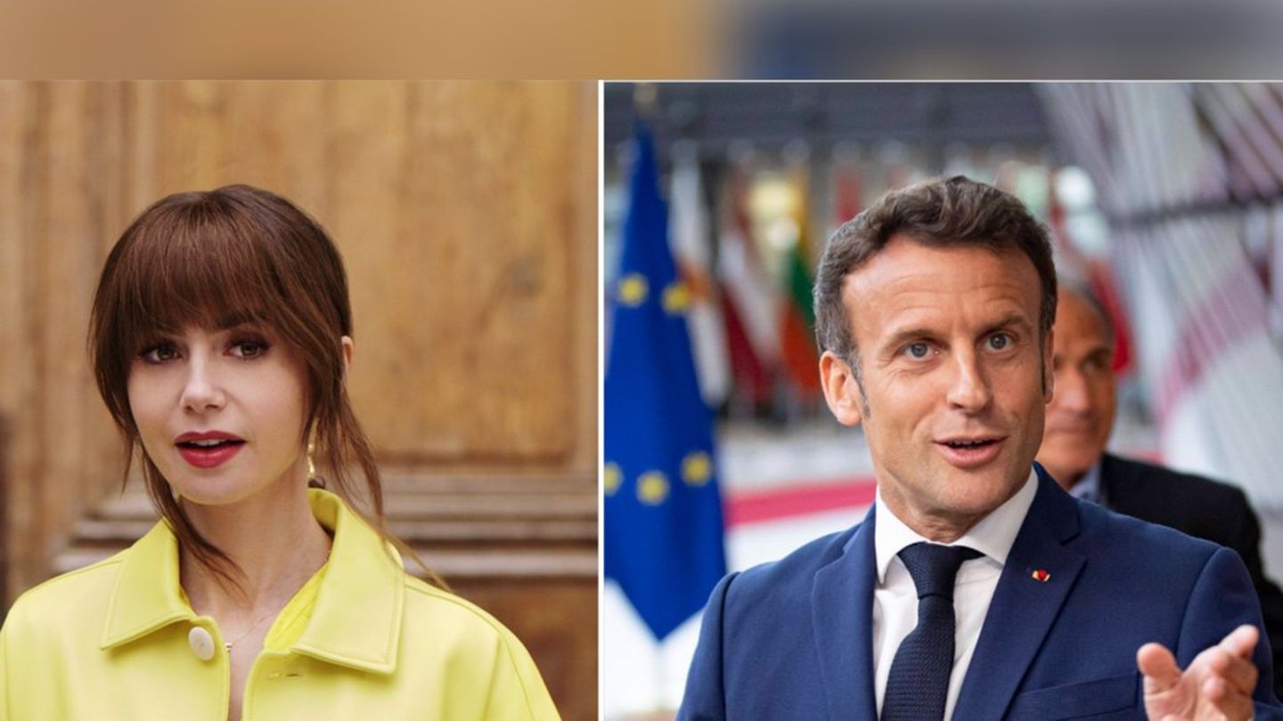 Präsident Emmanuel Macron: Er will "Emily in Paris" nicht verlieren