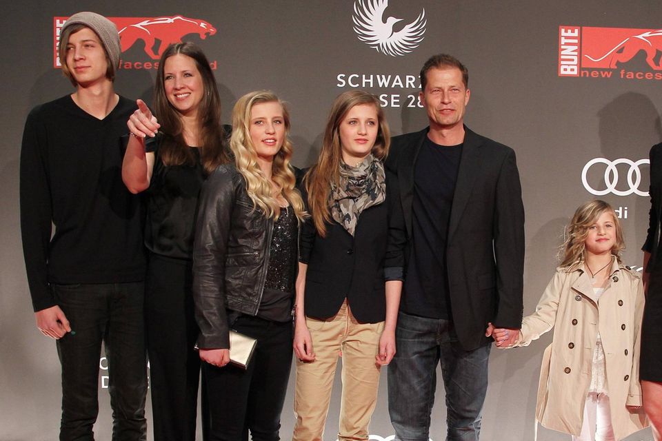 Valentin Schweiger, Dana Schweiger, Luna Schweiger, Lilli Schweiger, Til Schweiger and Emma Schweiger