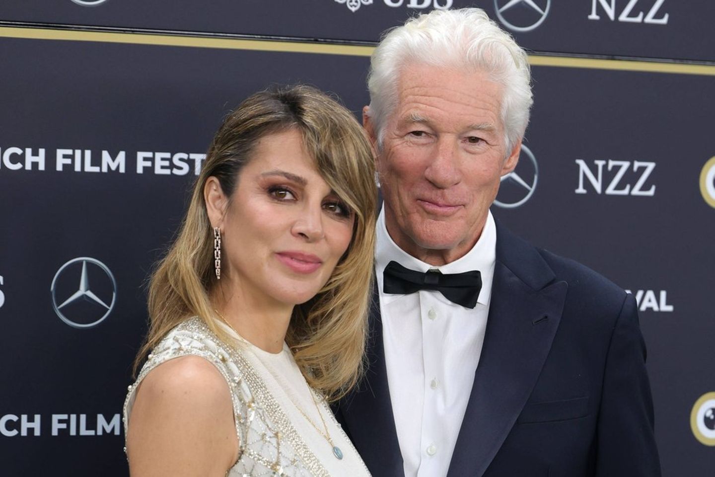 Richard Gere und Ehefrau Alejandra beim Zurich Film Festival.